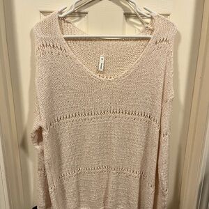 Wishlist, women’s small, cream sweater